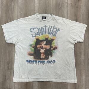 Saint Michael Saint War S/S Tee T Shirt Size 3XL XXXL Pre-Owned